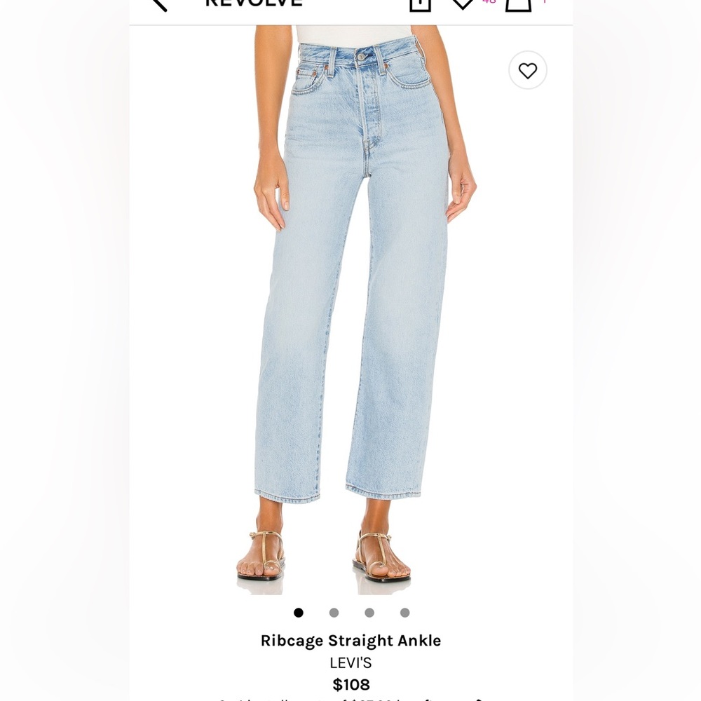 Levi’s Ribcage Straight Ankle
